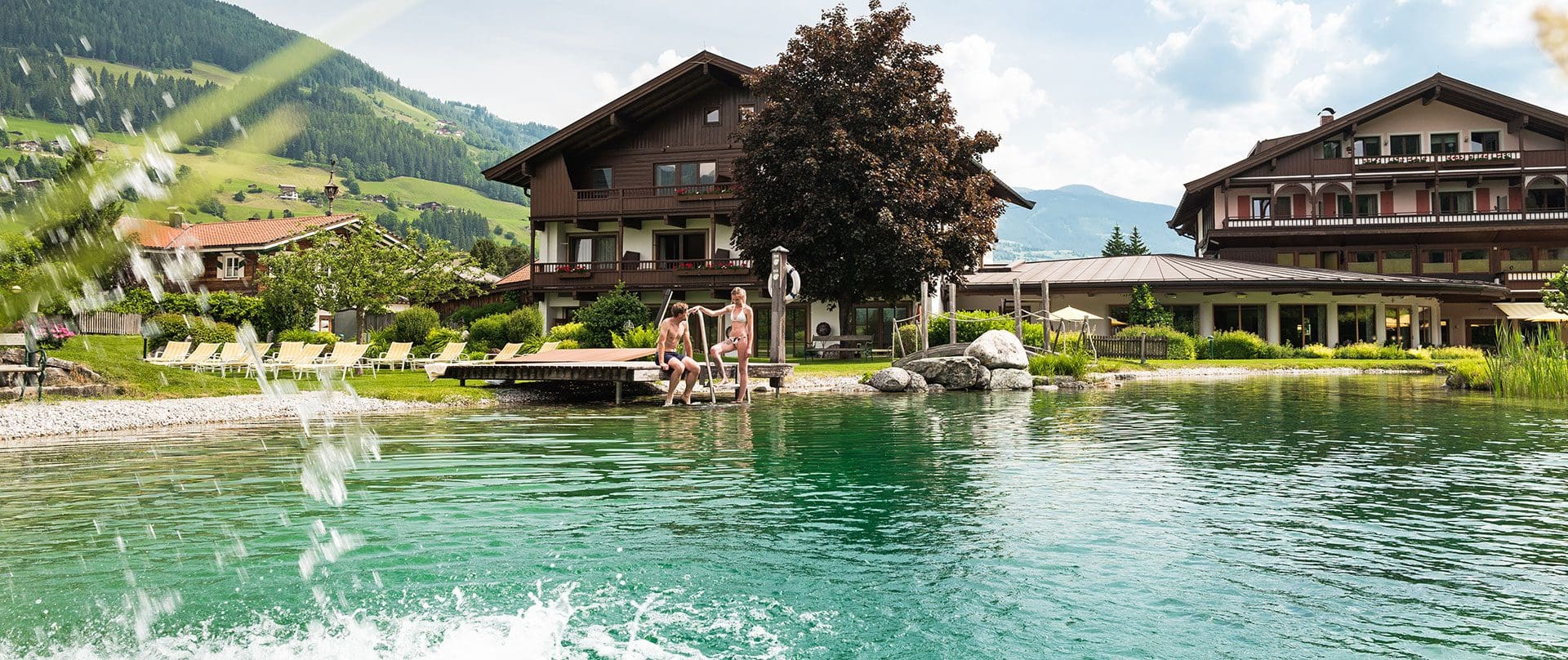 Hotel mit Badesee in Österreich
